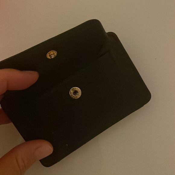 Duel opening leather card holder - Picture 3 of 4